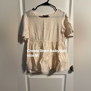 Babydoll top